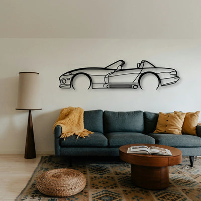 Viper 1993 RT10 Classic Silhouette Metal Wall Art - Tinvibe