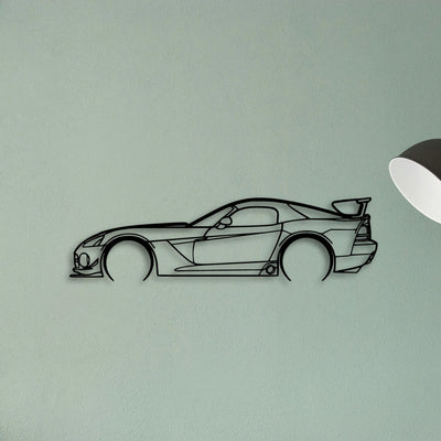 Viper ACR 2009 Classic Silhouette Metal Wall Art - Tinvibe