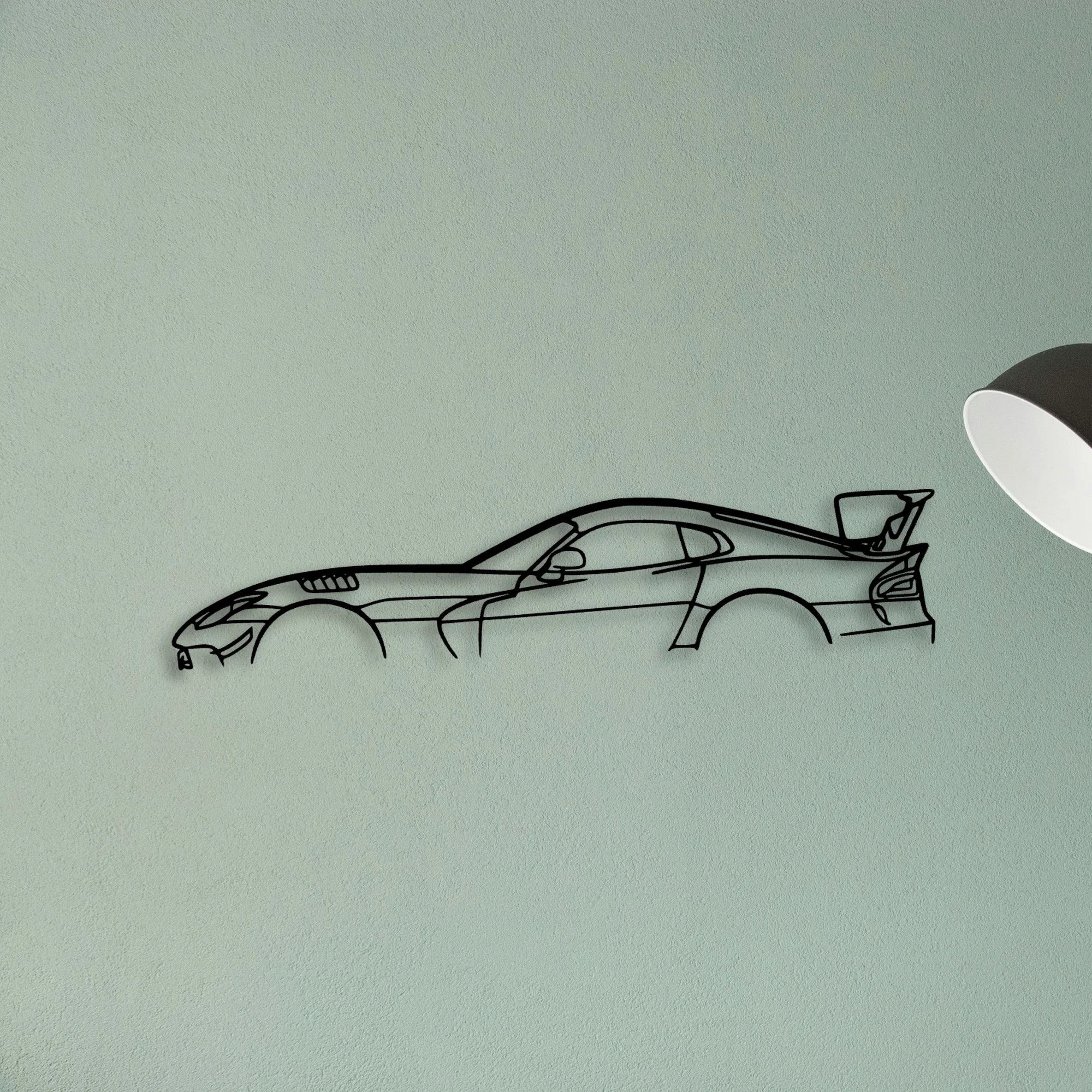 Viper ACR GEN 5 Classic Silhouette Metal Wall Art - Tinvibe