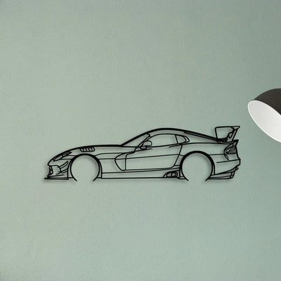 Viper ACR GEN 5 2 Classic Silhouette Metal Wall Art - Tinvibe