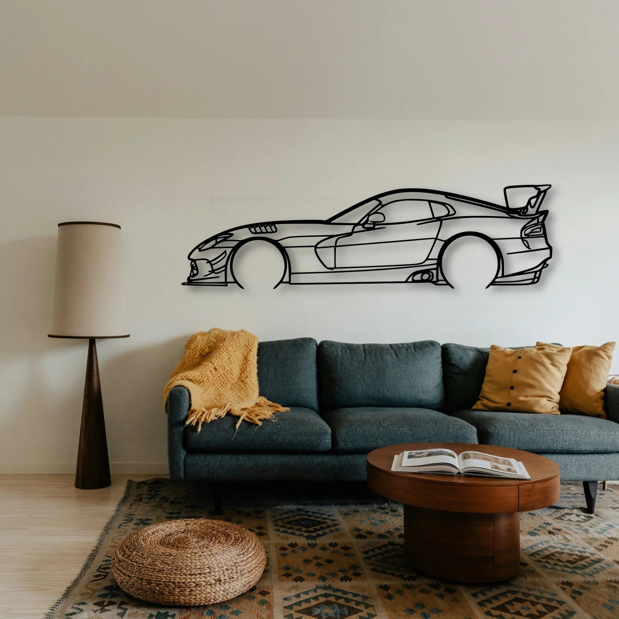 Viper ACR GEN 5 2 Classic Silhouette Metal Wall Art - Tinvibe