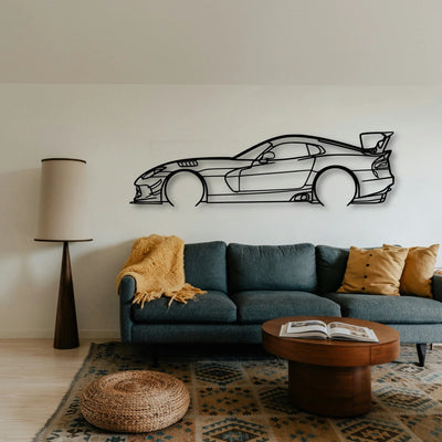 Viper ACR GEN 5 2 Classic Silhouette Metal Wall Art - Tinvibe