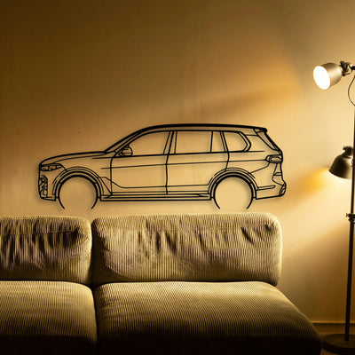X7 2020 Classic Silhouette Metal Wall Art - Tinvibe
