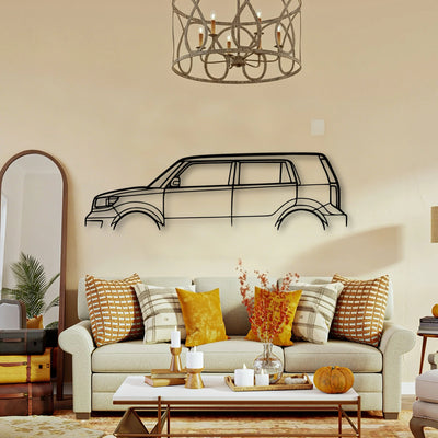 XB 2008 Classic Silhouette Metal Wall Art - Tinvibe