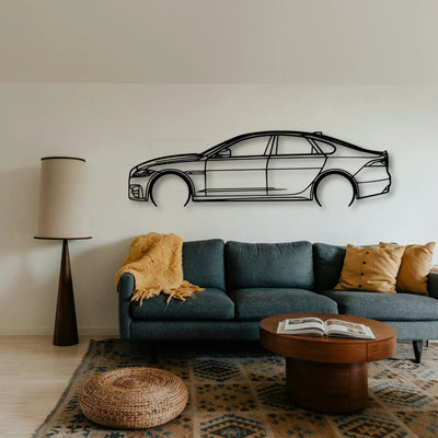 XF R 2016 Classic Silhouette Metal Wall Art - Tinvibe