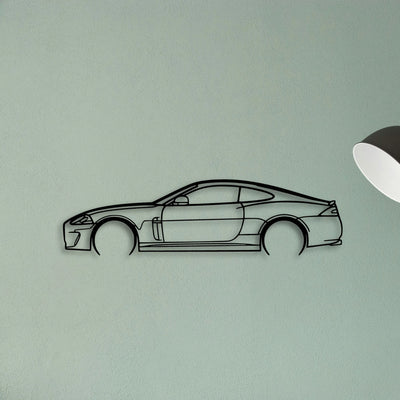 XK Classic Silhouette Metal Wall Art - Tinvibe