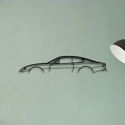 XK8 2000 Classic Silhouette Metal Wall Art - Tinvibe