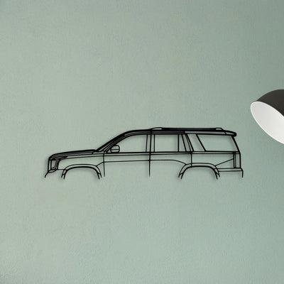 YUK Denali 2016 Classic Silhouette Metal Wall Art - Tinvibe