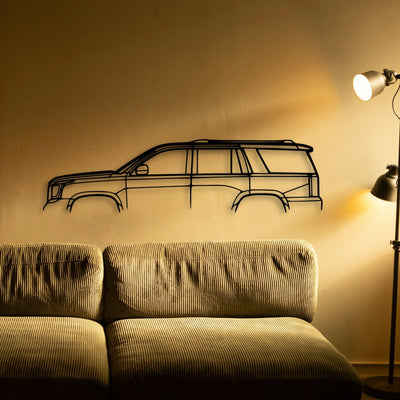 YUK Denali 2016 Classic Silhouette Metal Wall Art - Tinvibe
