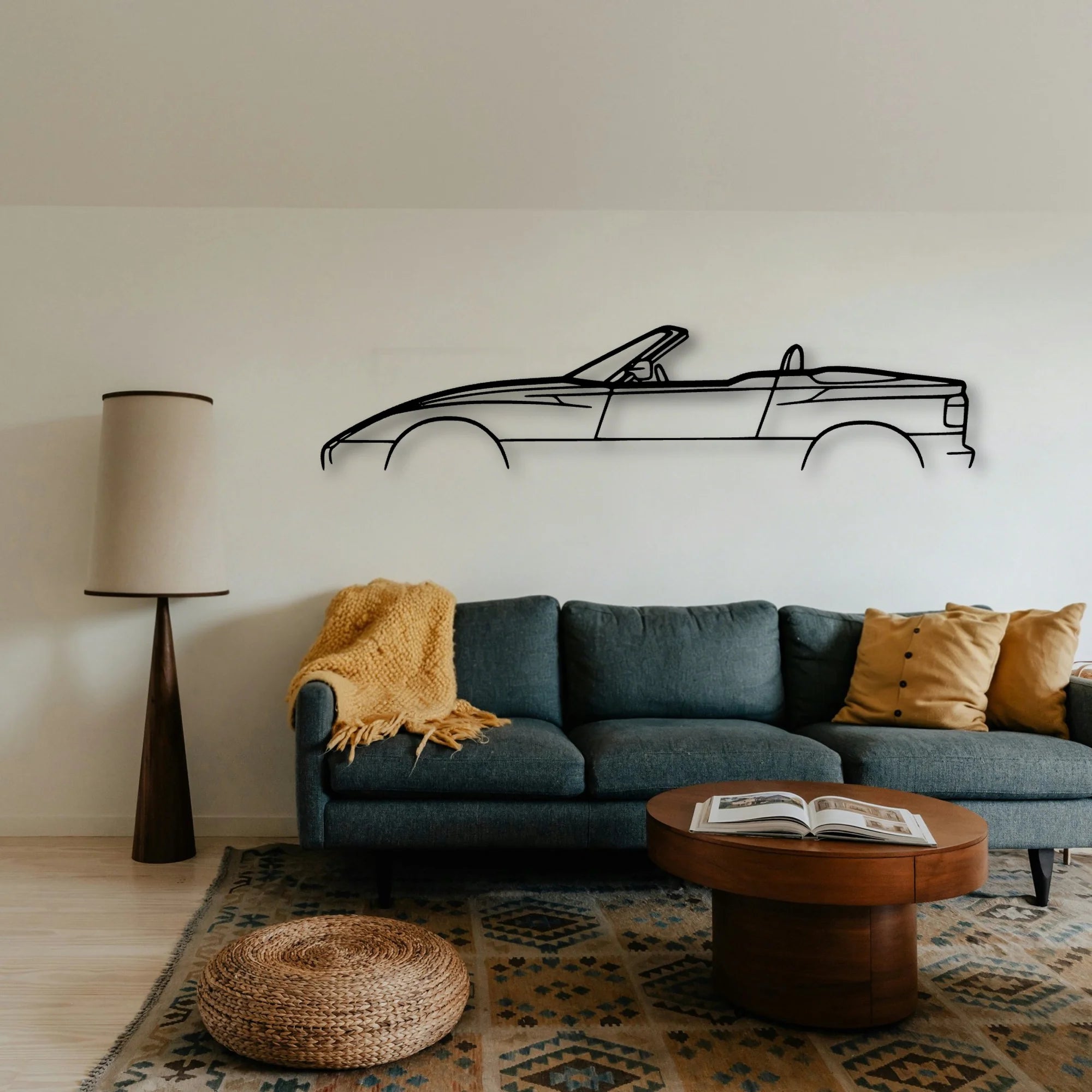 Z1 Classic Silhouette Metal Wall Art - Tinvibe