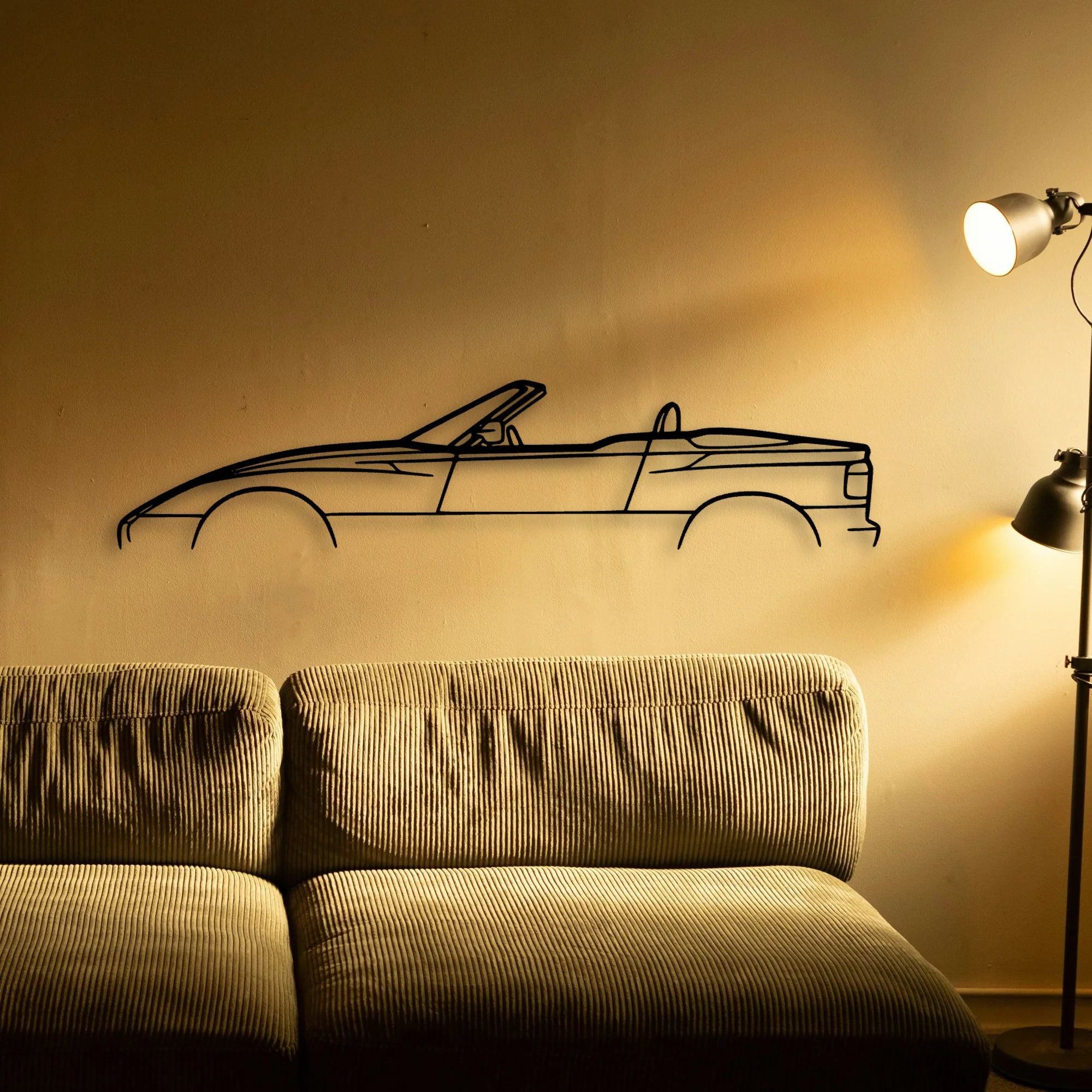 Z1 Classic Silhouette Metal Wall Art - Tinvibe