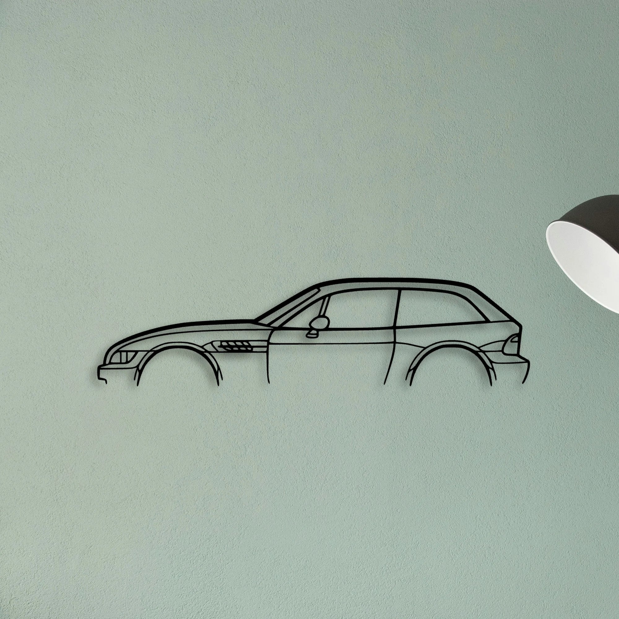 Z3 M Coupe Classic Silhouette Metal Wall Art - Tinvibe
