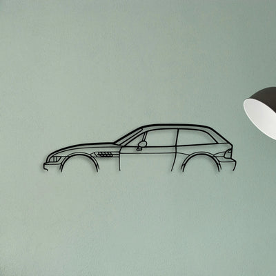 Z3 M Coupe Classic Silhouette Metal Wall Art - Tinvibe