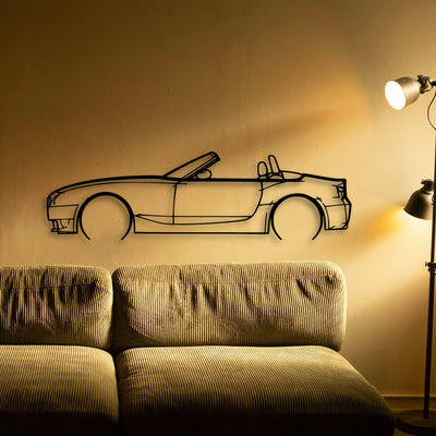 Z4M Roadster E85 2 Classic Silhouette Metal Wall Art - Tinvibe