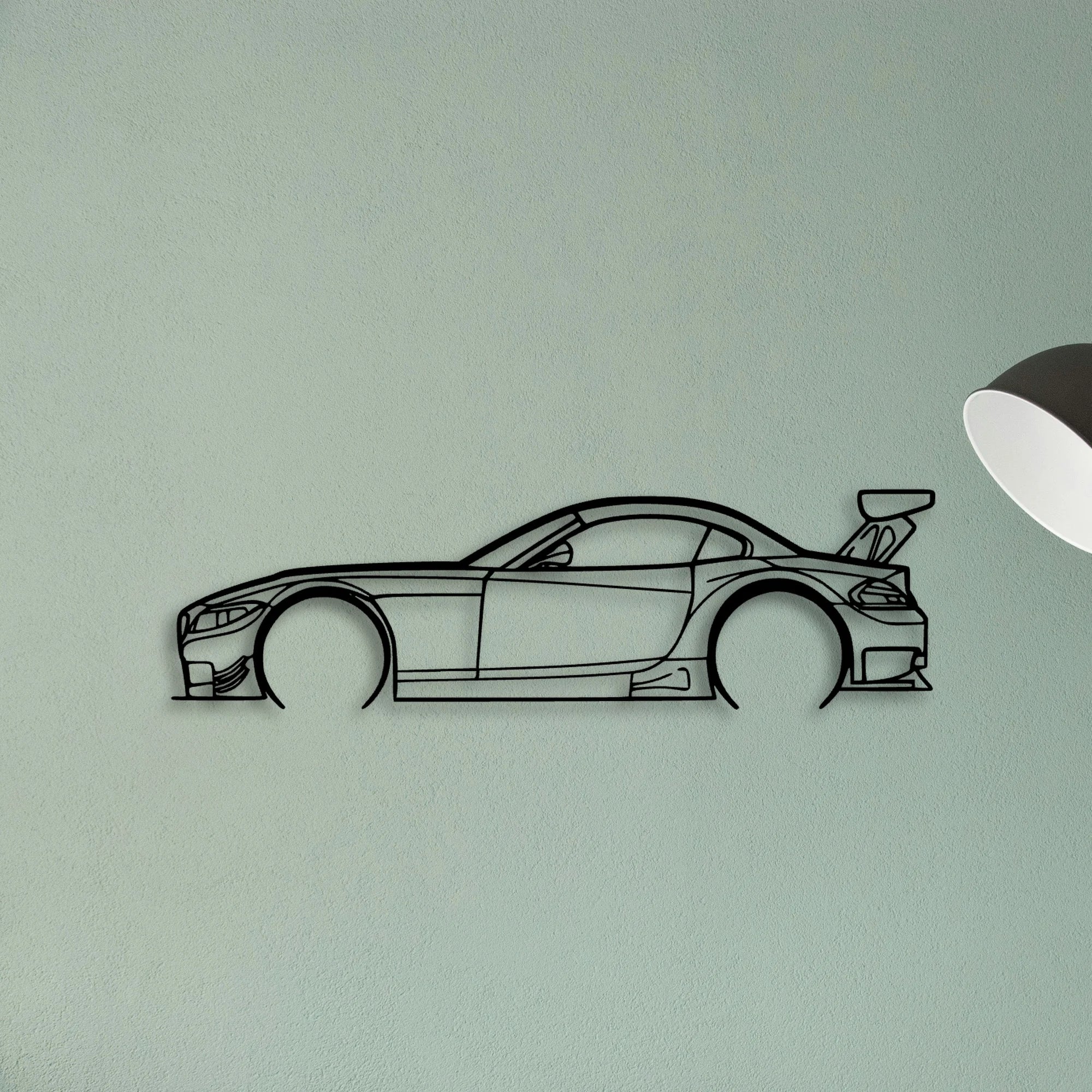 Z4 E89 GT3 Classic Silhouette Metal Wall Art - Tinvibe