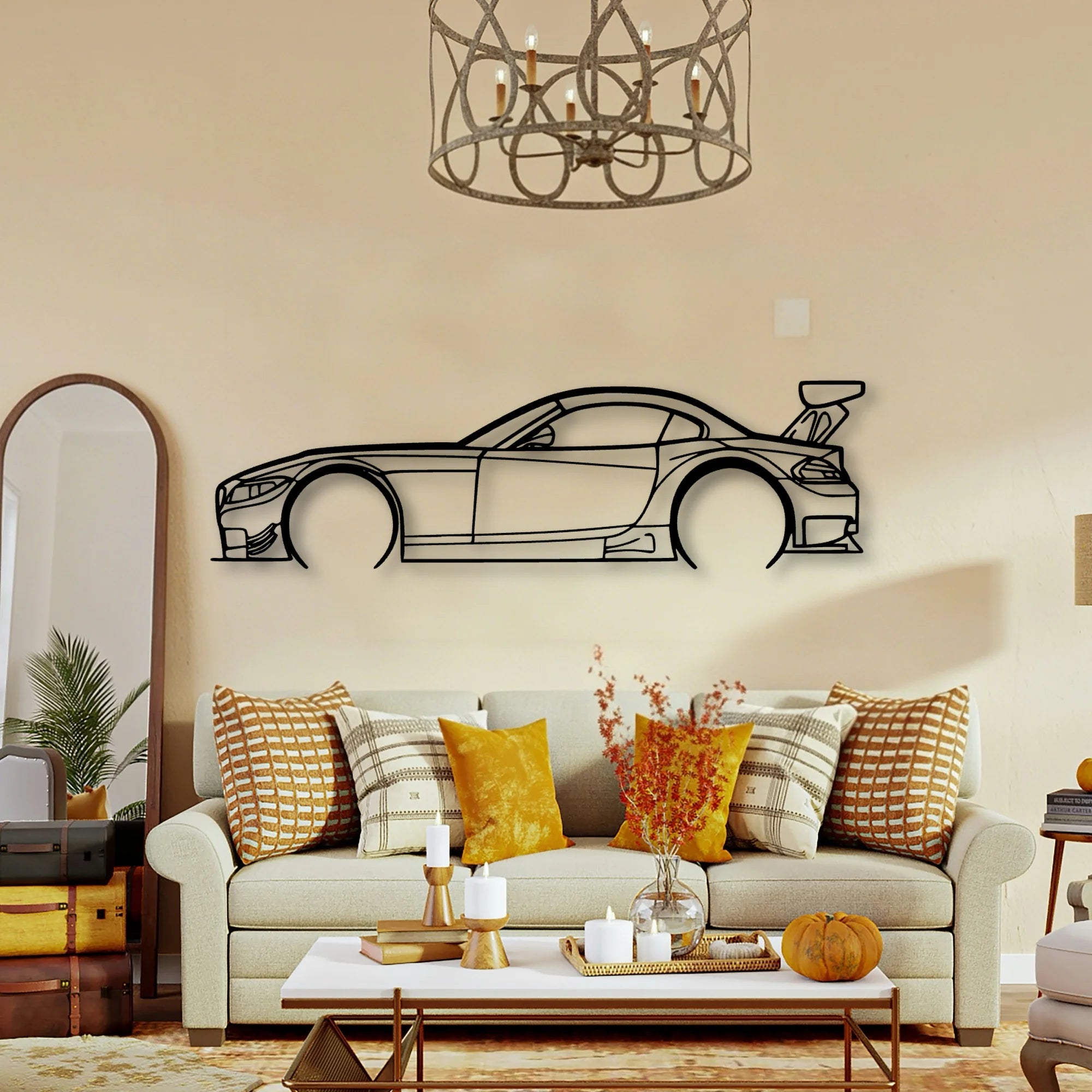 Z4 E89 GT3 Classic Silhouette Metal Wall Art - Tinvibe