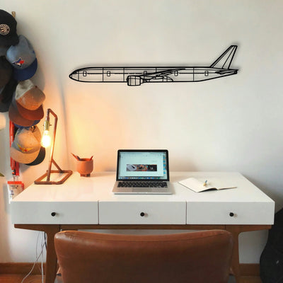 A 6 Intruder 2 Classic Aircraft Silhouette Metal Wall Art - Tinvibe