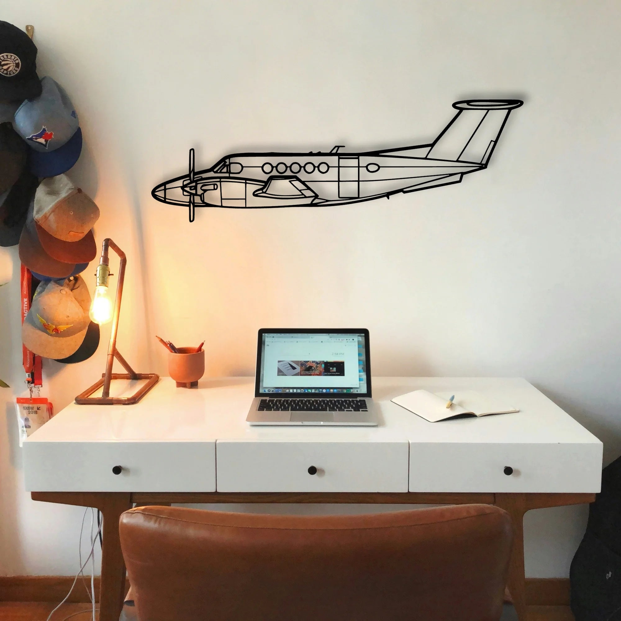A 6 Intruder 3 Classic Aircraft Silhouette Metal Wall Art - Tinvibe