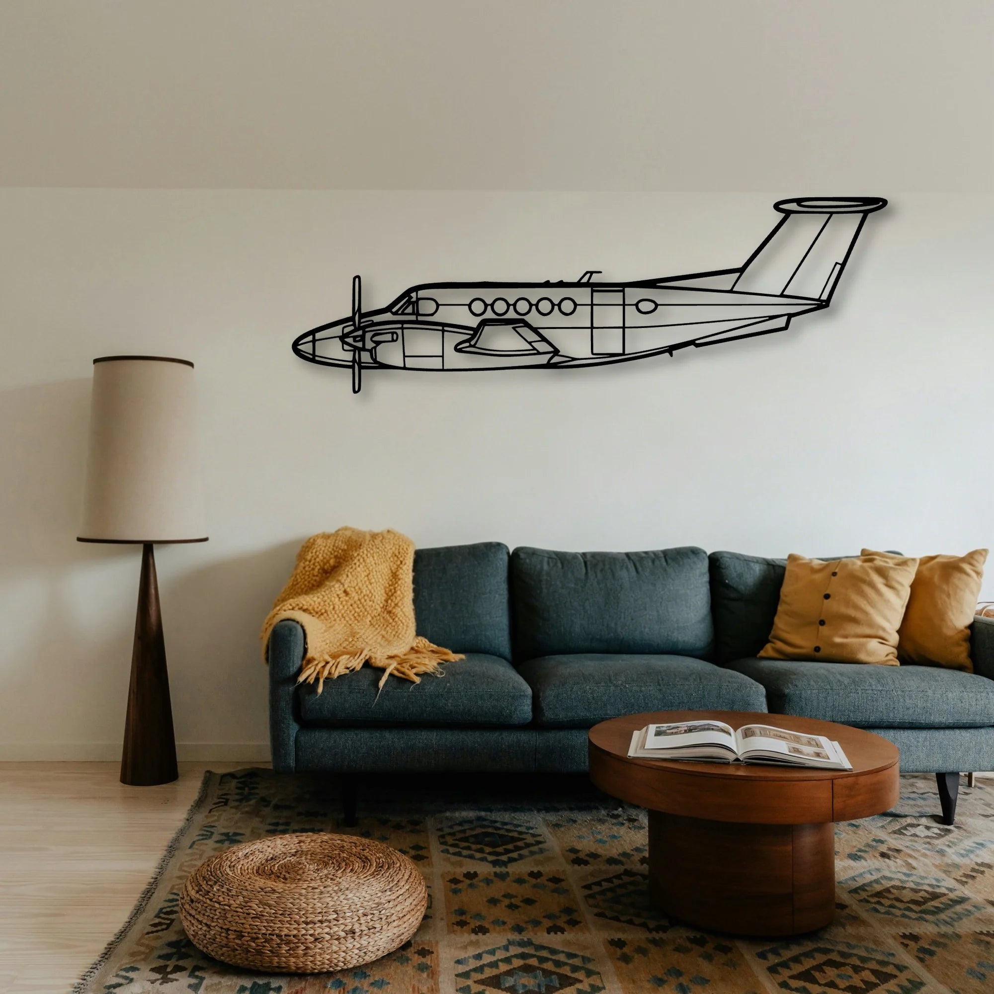 A 6 Intruder 3 Classic Aircraft Silhouette Metal Wall Art - Tinvibe