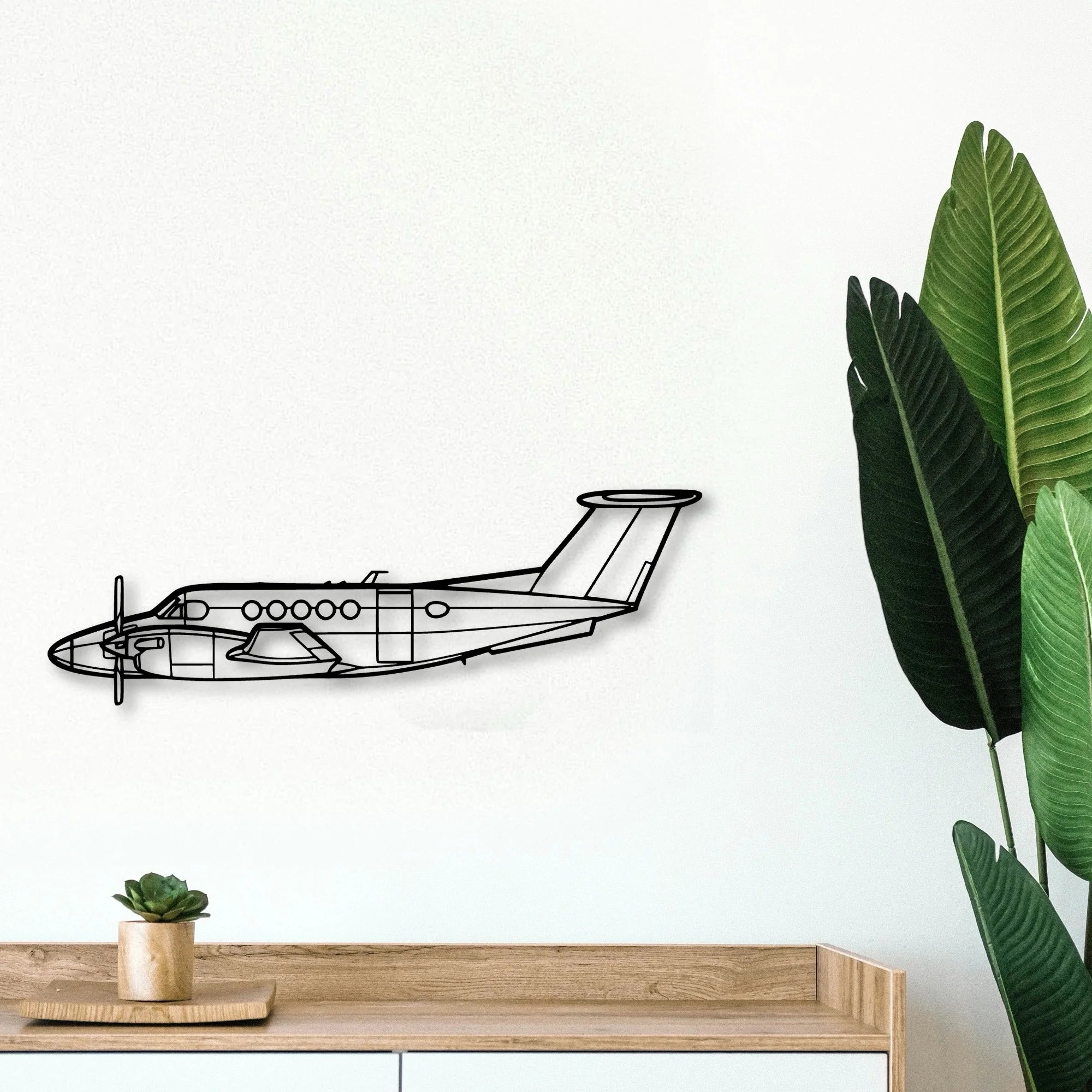 A 6 Intruder 3 Classic Aircraft Silhouette Metal Wall Art - Tinvibe