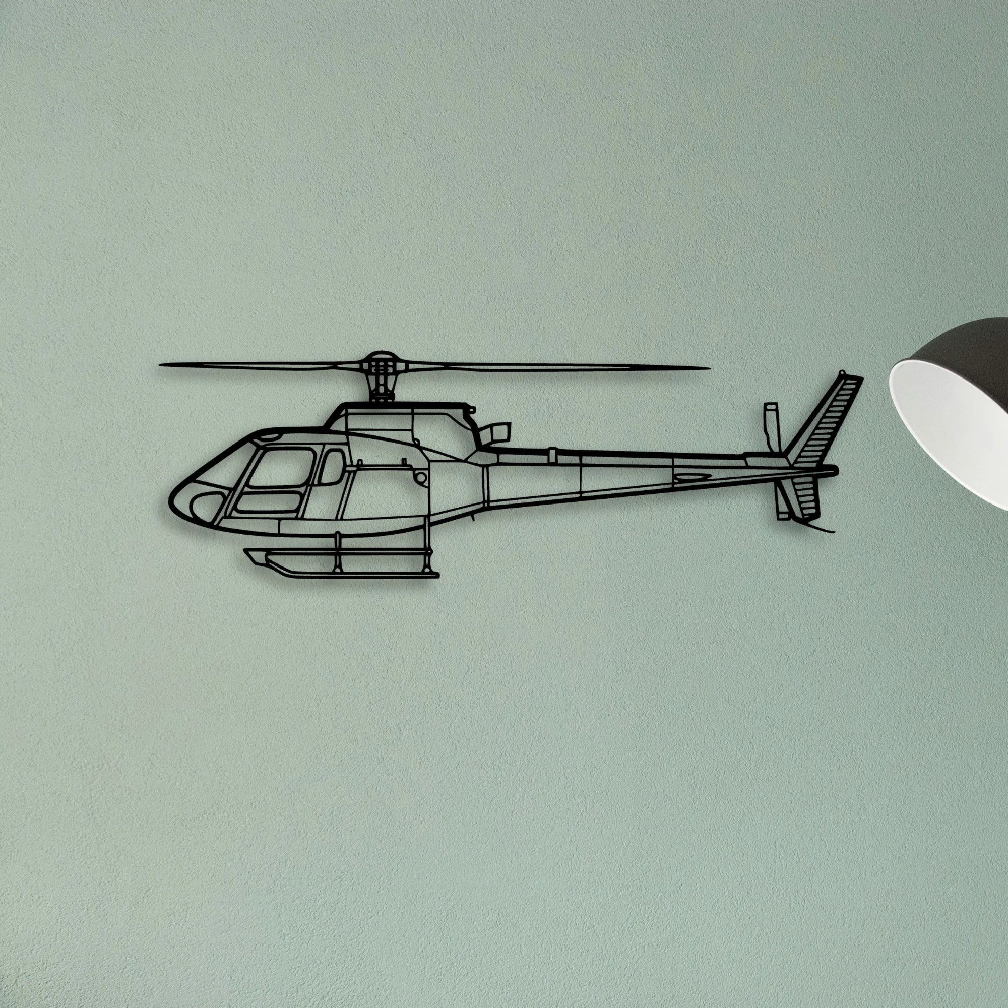 A Star Ba Classic Aircraft Silhouette Metal Wall Art - Tinvibe