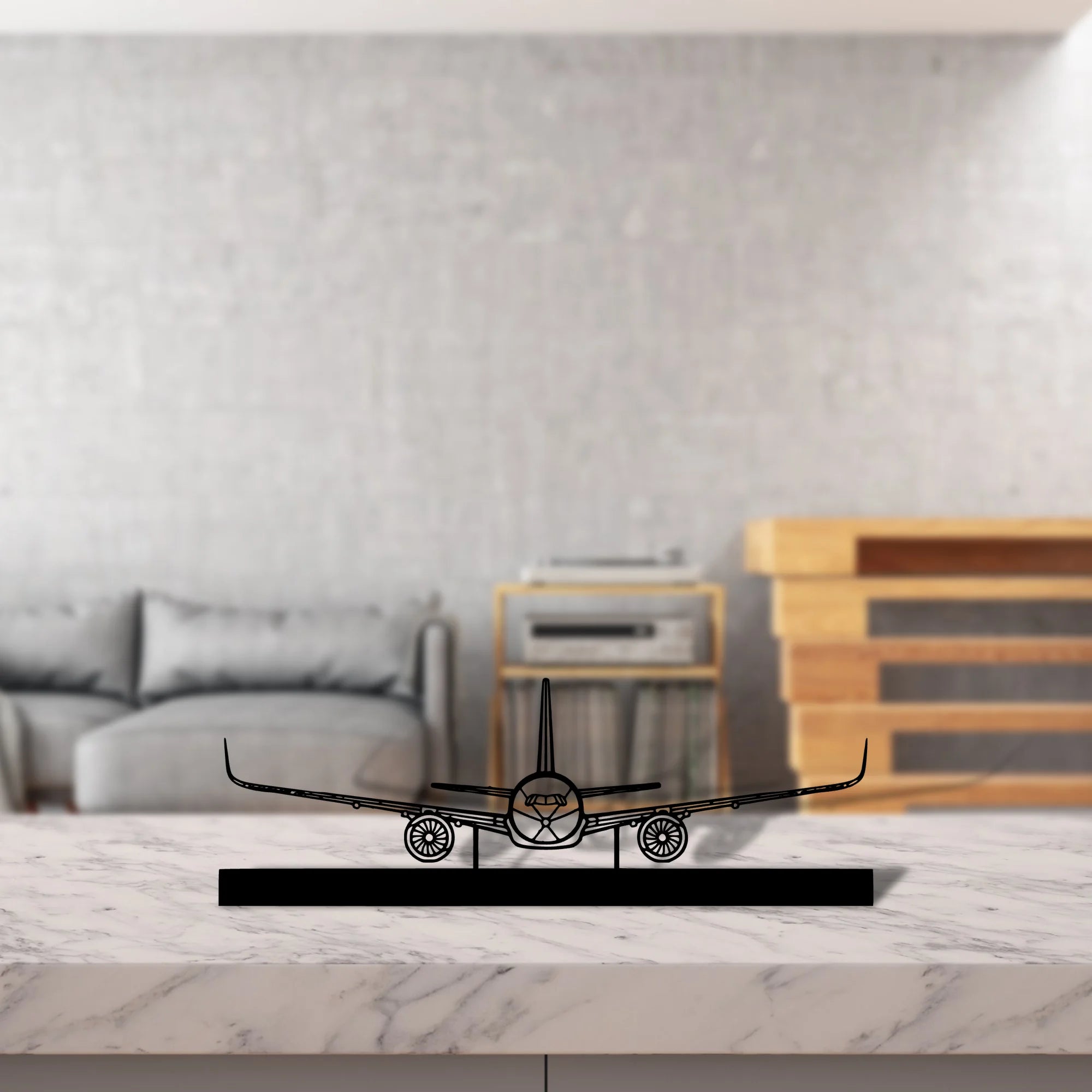 a350 Silhouette Metal Art Stand - Tinvibe