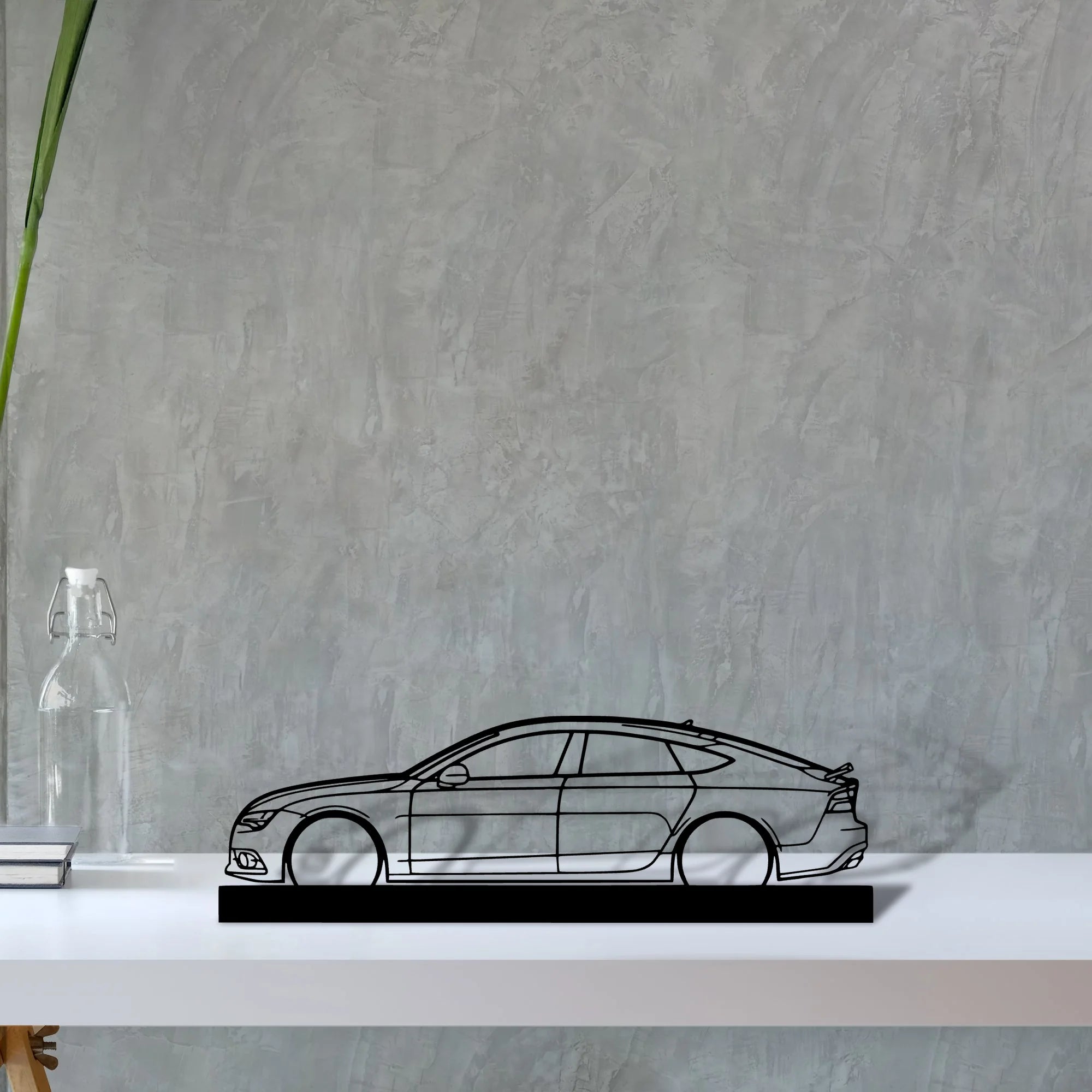 a7-sportback-mk1 Silhouette Metal Art Stand - Tinvibe