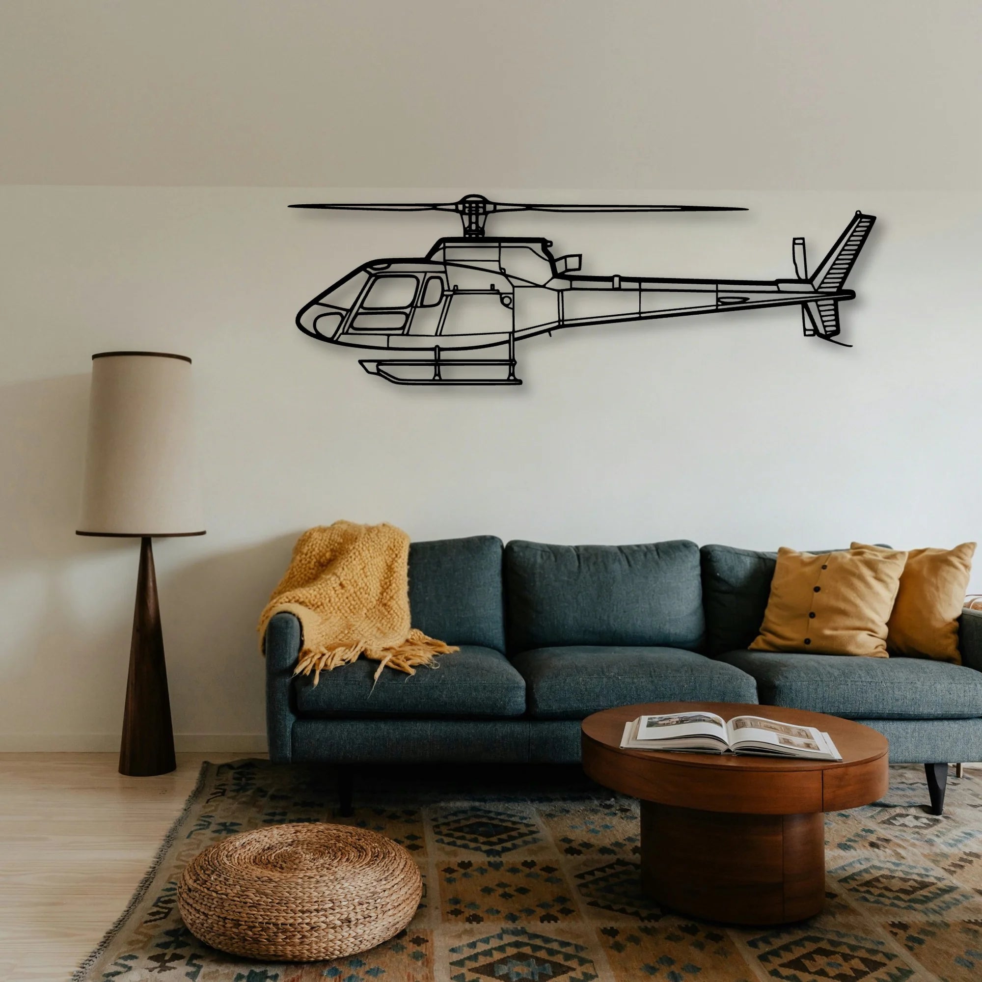 AC 130J Ghostrider 4 Classic Aircraft Silhouette Metal Wall Art - Tinvibe