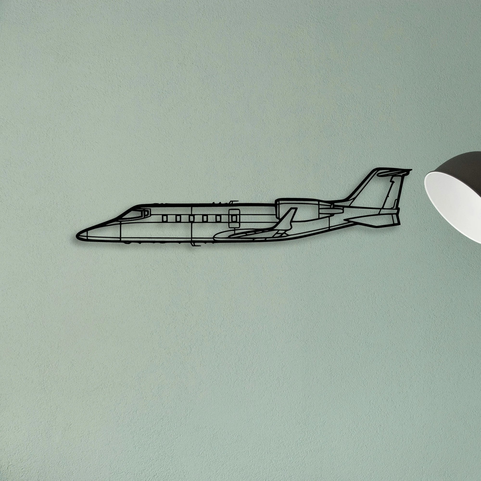 AC 130U 2 Classic Aircraft Silhouette Metal Wall Art - Tinvibe