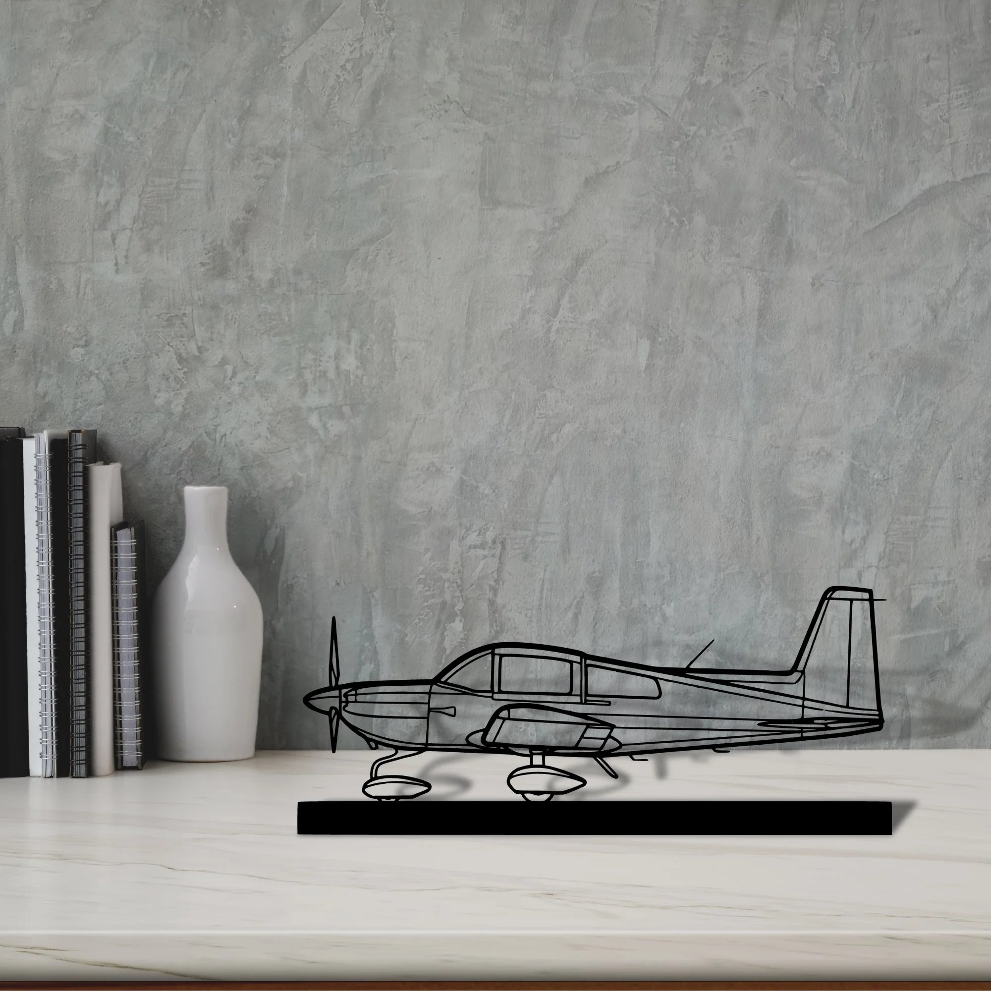 ag-5b-tiger Silhouette Metal Art Stand - Tinvibe