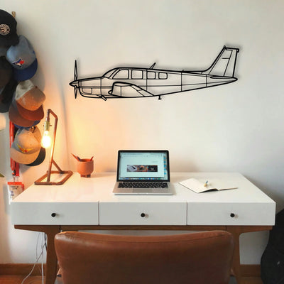 Ah 64D Apache 3 Classic Aircraft Silhouette Metal Wall Art - Tinvibe