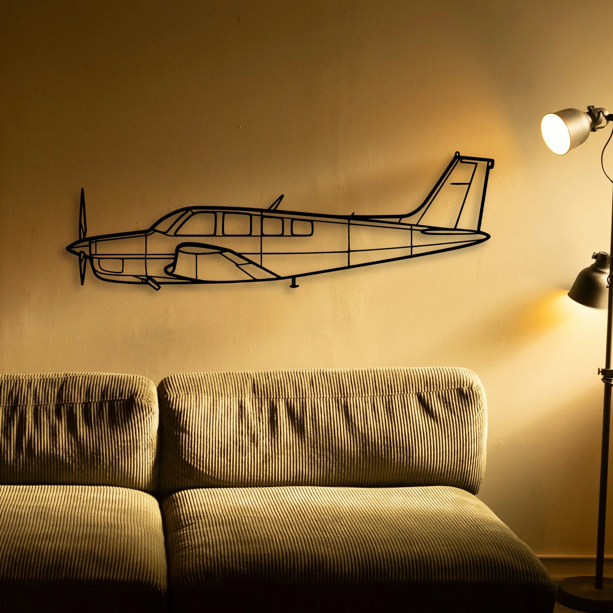 Ah 64D Apache 3 Classic Aircraft Silhouette Metal Wall Art - Tinvibe