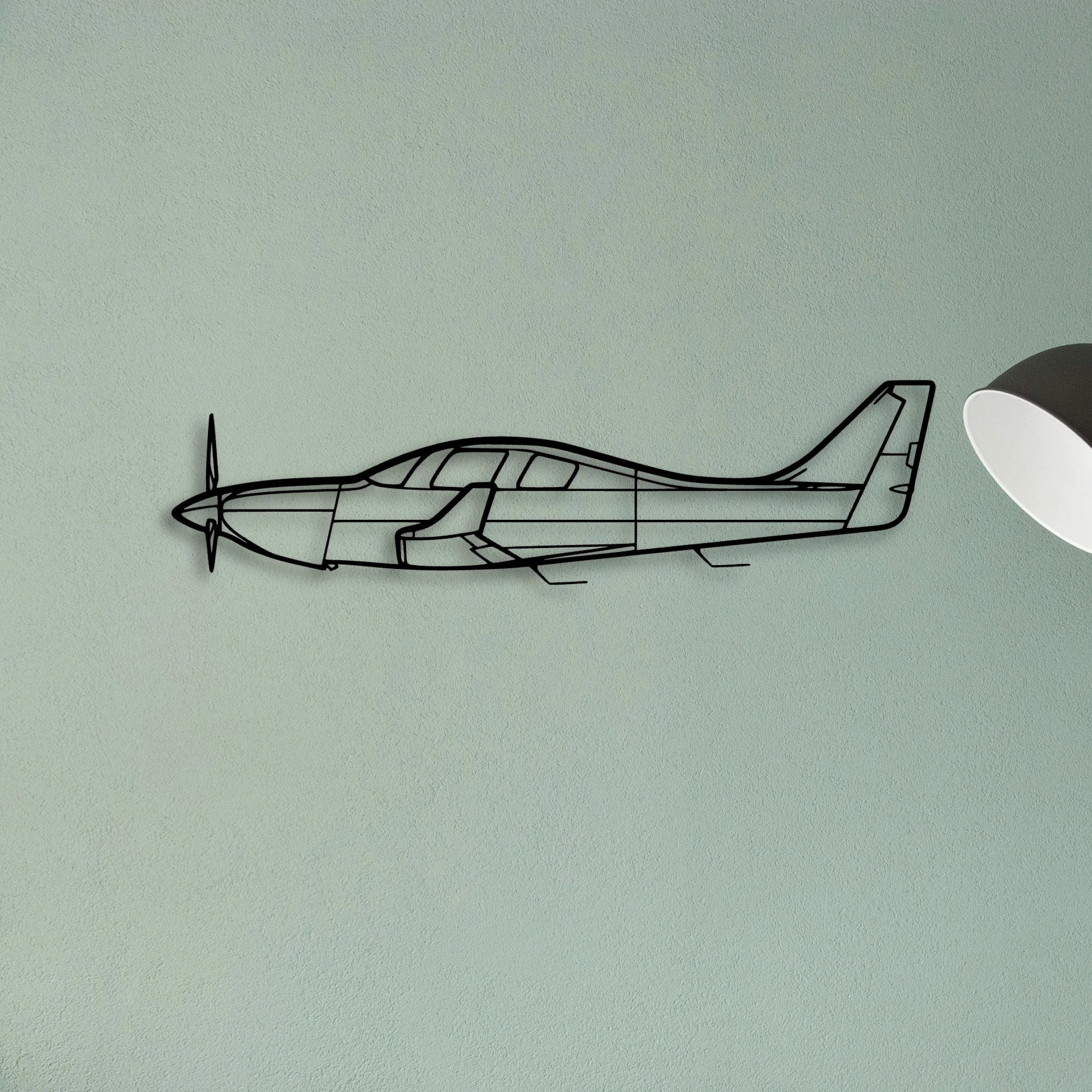 Alpha Jet Classic Aircraft Silhouette Metal Wall Art - Tinvibe