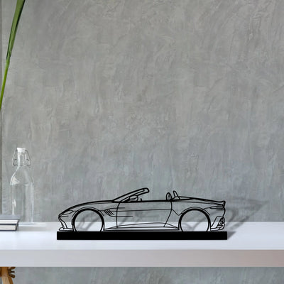 aston-vantage-cabrio Silhouette Metal Art Stand - Tinvibe