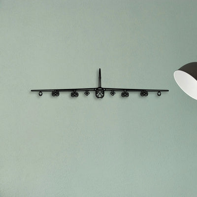 B 52H Stratofortress 2 Classic Aircraft Silhouette Metal Wall Art - Tinvibe