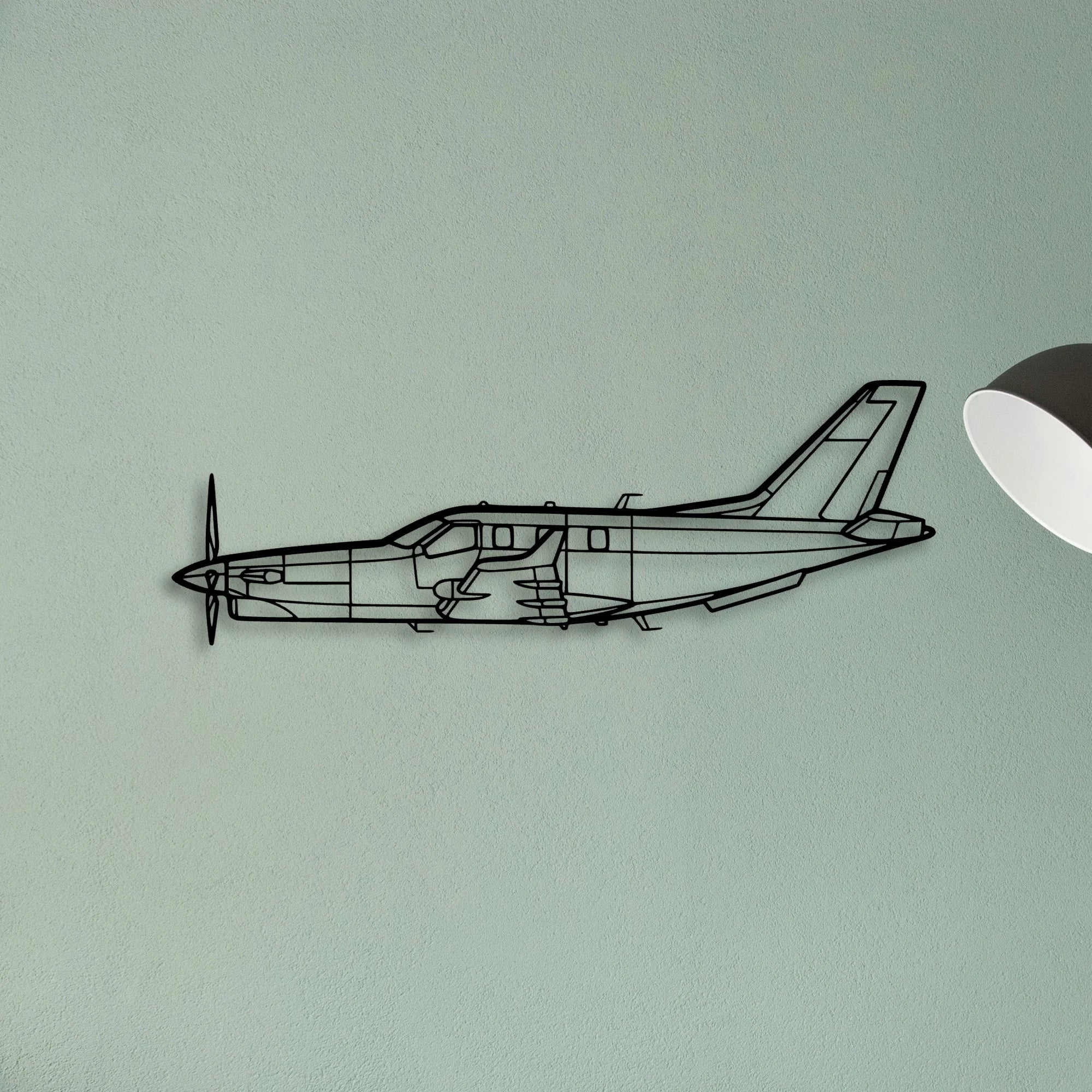 B 70 2 Classic Aircraft Silhouette Metal Wall Art - Tinvibe