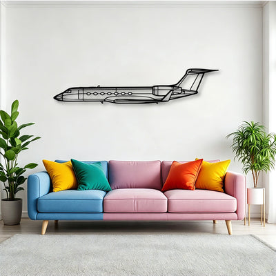 B25J 3 Classic Aircraft Silhouette Metal Wall Art - Tinvibe