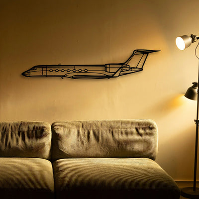 B25J 3 Classic Aircraft Silhouette Metal Wall Art - Tinvibe