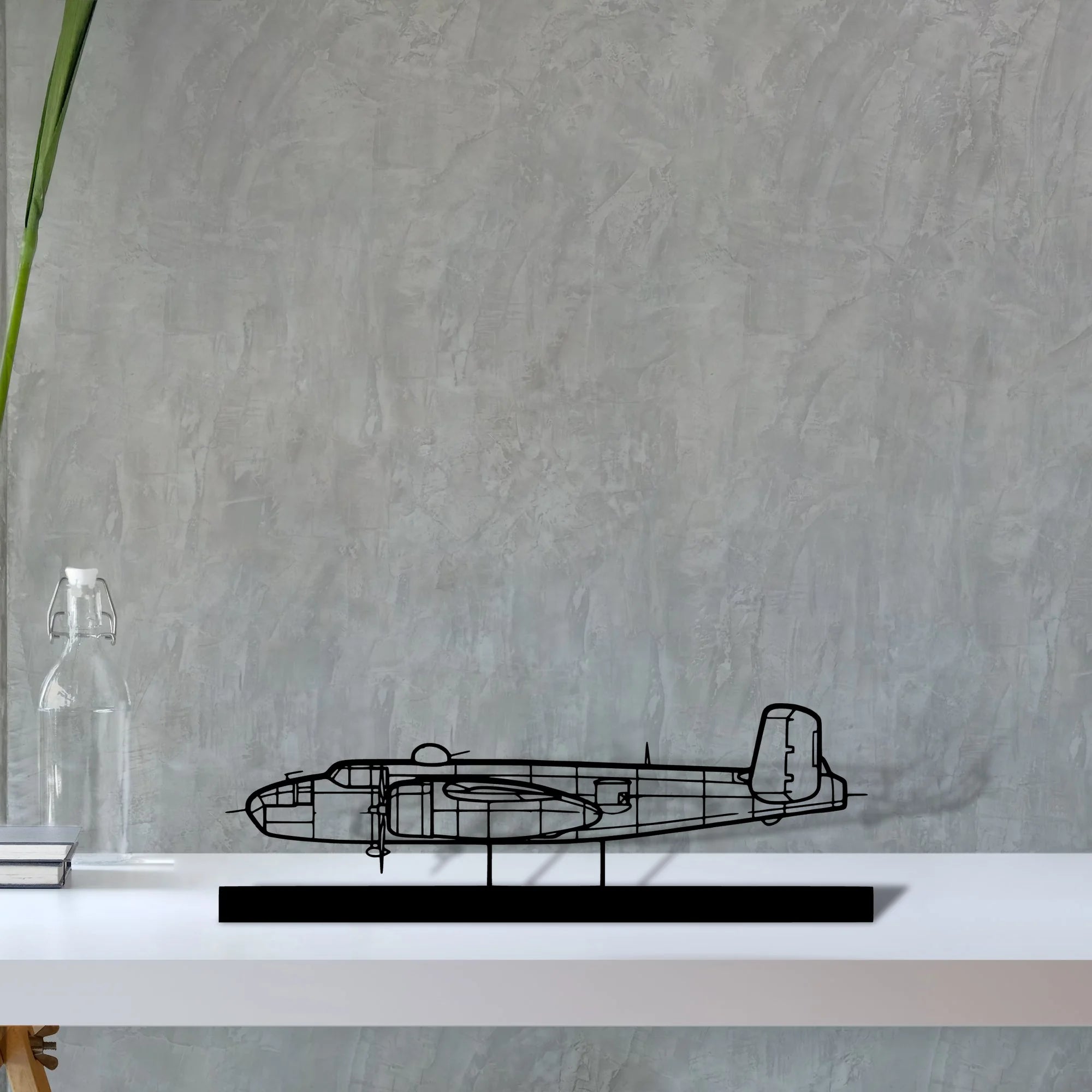 b25j Silhouette Metal Art Stand - Tinvibe