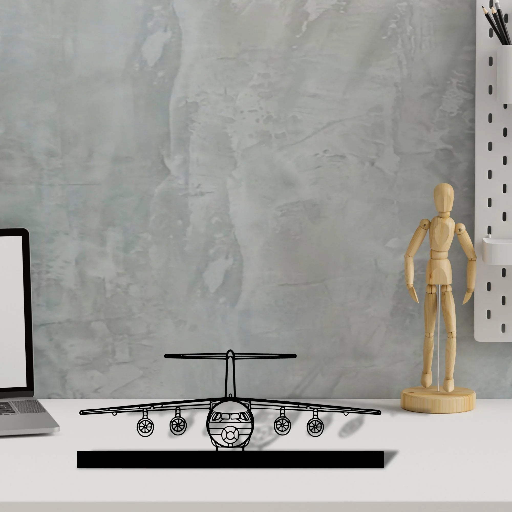 bae-146 Silhouette Metal Art Stand - Tinvibe