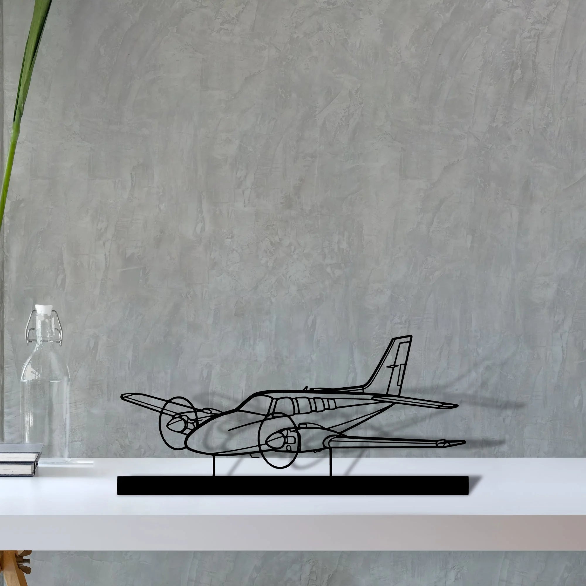 baron-58 Silhouette Metal Art Stand - Tinvibe
