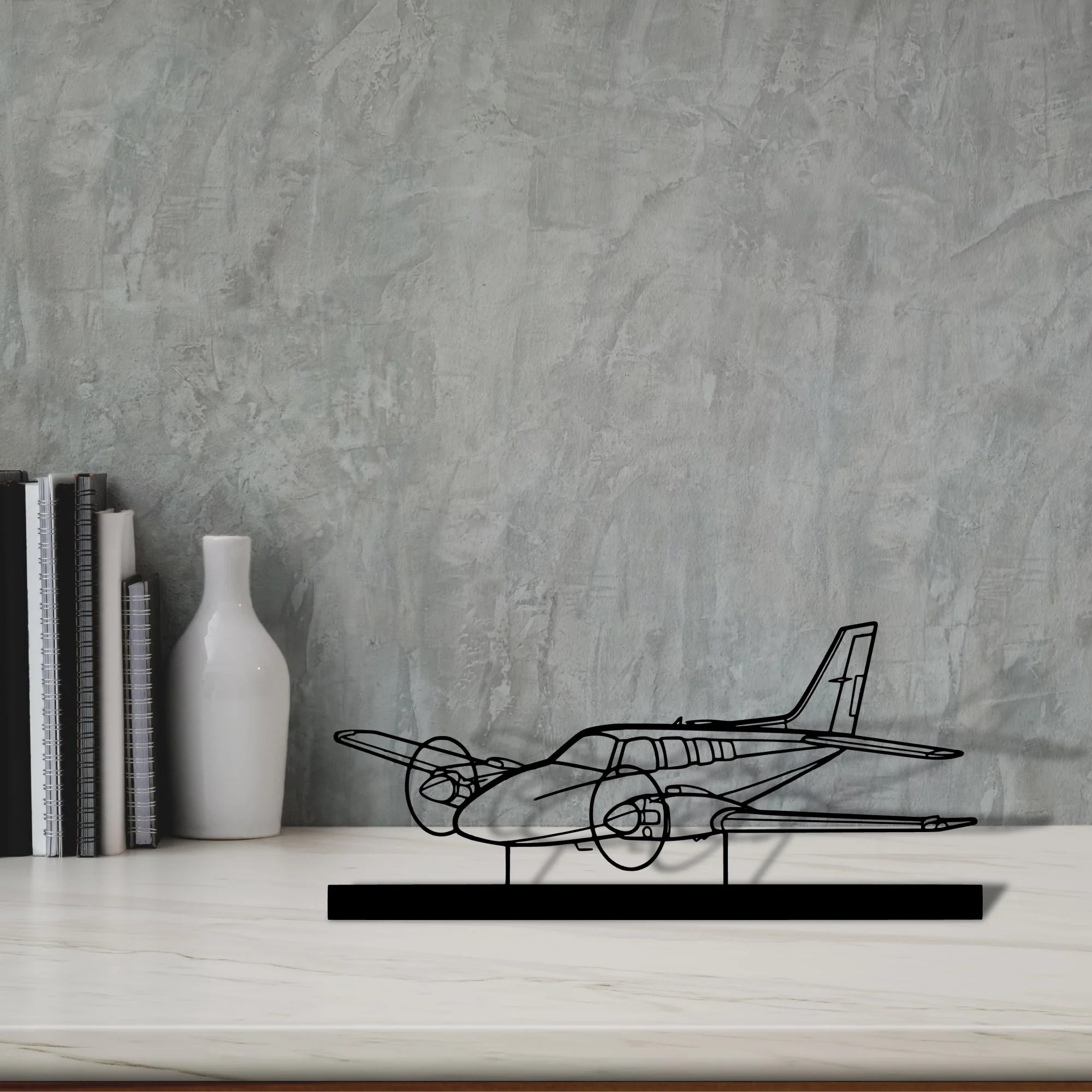 baron-58 Silhouette Metal Art Stand - Tinvibe