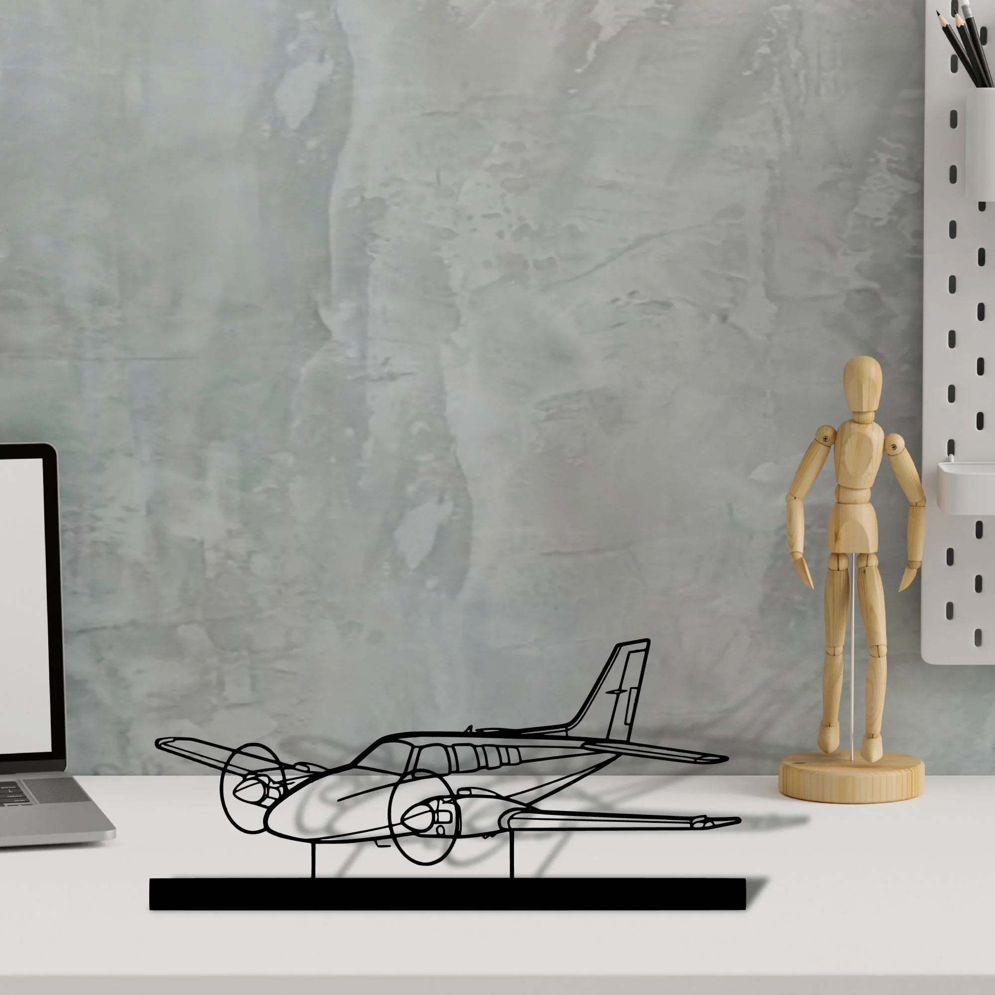 baron-58 Silhouette Metal Art Stand - Tinvibe