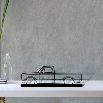 c-10-1971 Silhouette Metal Art Stand - Tinvibe