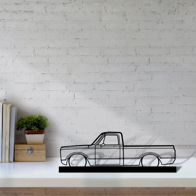 c-10-1971 Silhouette Metal Art Stand - Tinvibe