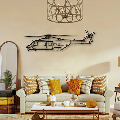 C 130H Hercules 2 Classic Aircraft Silhouette Metal Wall Art - Tinvibe
