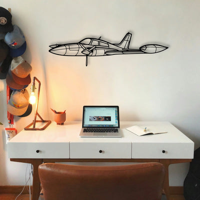 C 130H Hercules Classic Aircraft Silhouette Metal Wall Art - Tinvibe