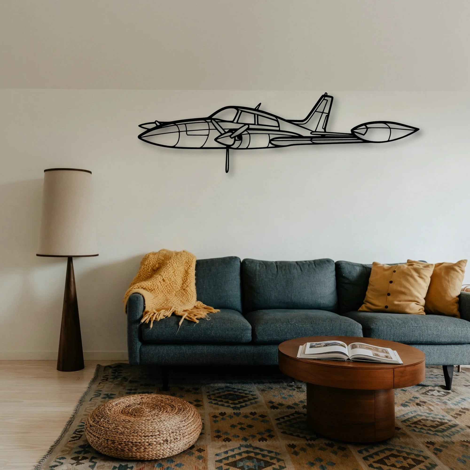 C 130H Hercules Classic Aircraft Silhouette Metal Wall Art - Tinvibe