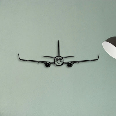 C 40A Clipper Classic Aircraft Silhouette Metal Wall Art - Tinvibe