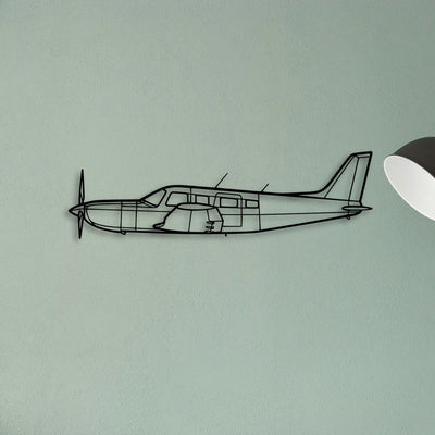 C 5 Galaxy 2 Classic Aircraft Silhouette Metal Wall Art - Tinvibe